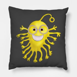 Yellow Gum creature Pillow