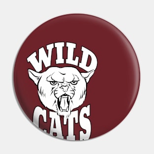 Wild Cats Mascot Pin