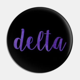 Purple Delta Pin