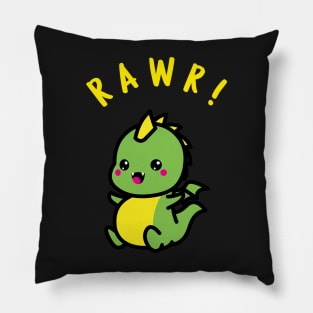 Rawr Baby Dino Pillow