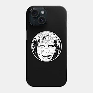 REGAN MacNEIL - The Exorcist (Circle Black and White) Phone Case