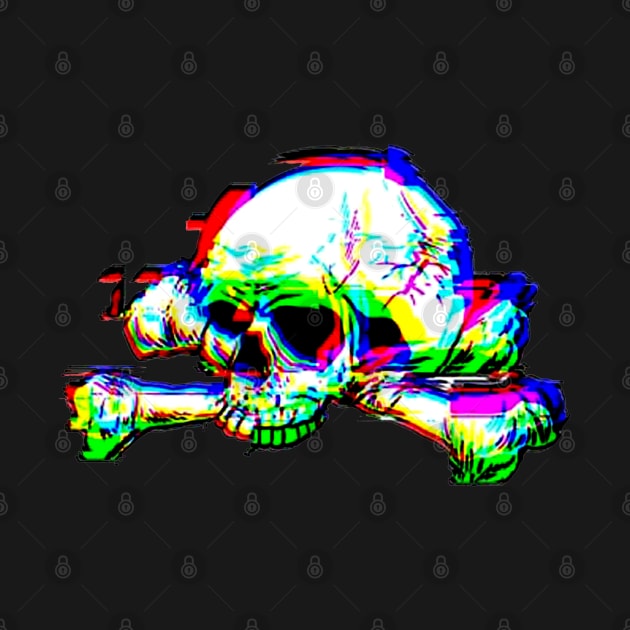 3d skull effect by NmakersArt