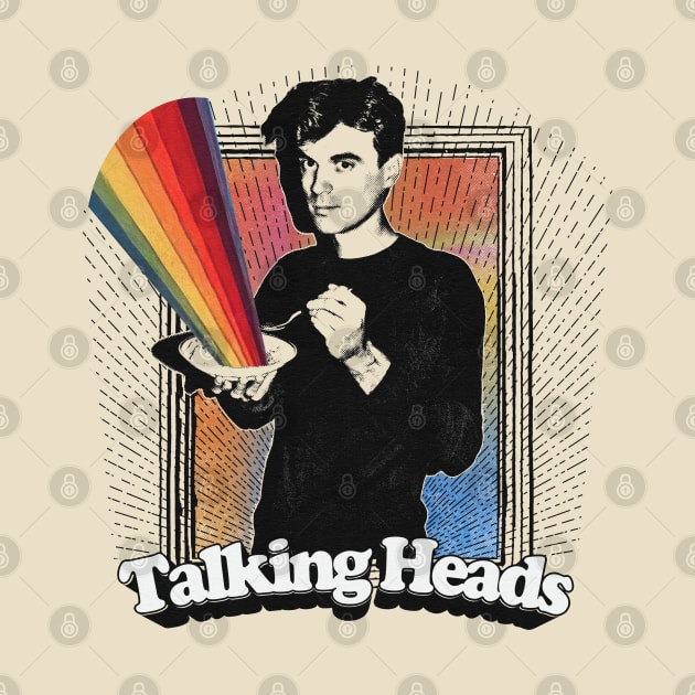 Talking Heads // Retro Style Fan Art Design by DankFutura