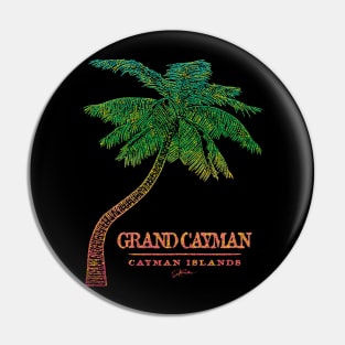 Grand Cayman, Cayman Islands, Palm Tree Pin