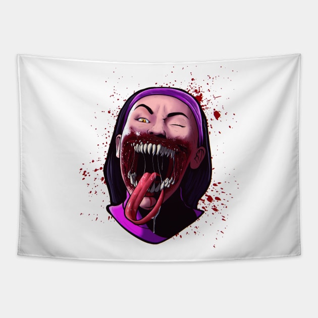 mileena Tapestry by dubcarnage