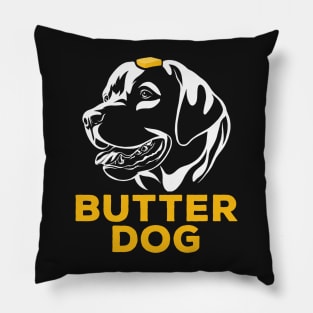 Butter Dog Pillow