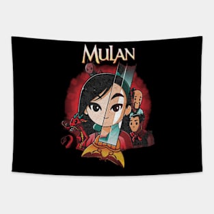 Children reflectionMulan Tapestry