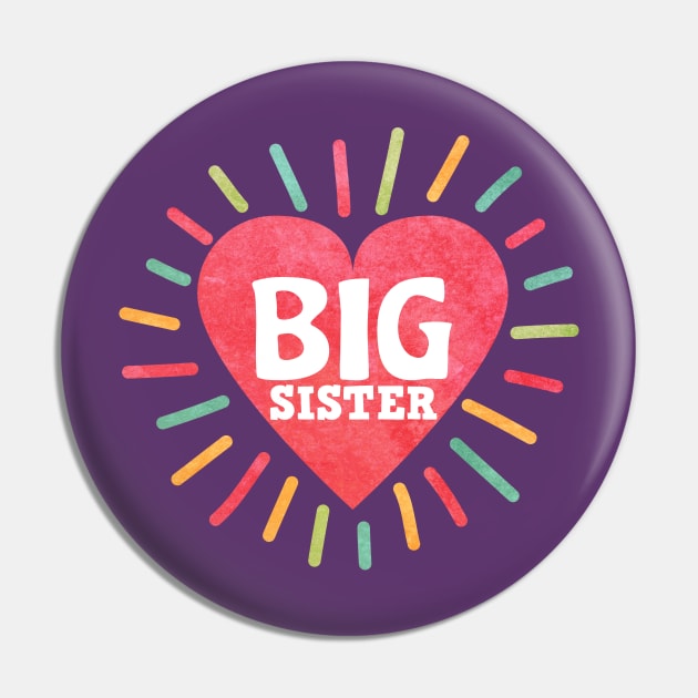 Big Sister Pin by Kindred Kiddos