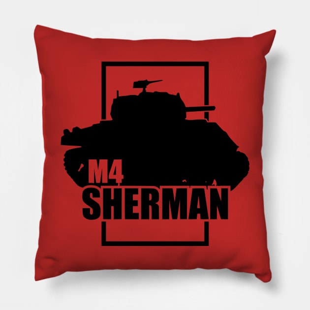 M4 Sherman Pillow by Firemission45