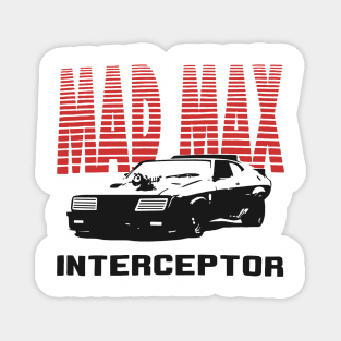 Black Car Ford Falcon V8 The Pursuit Special Interceptor from the movie Mad Max Magnet