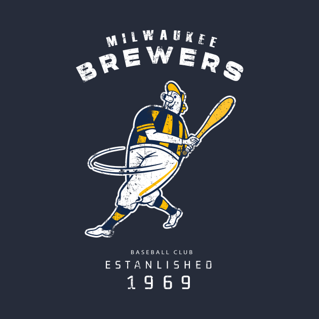 The Brewers Classic Baseball by AksarART