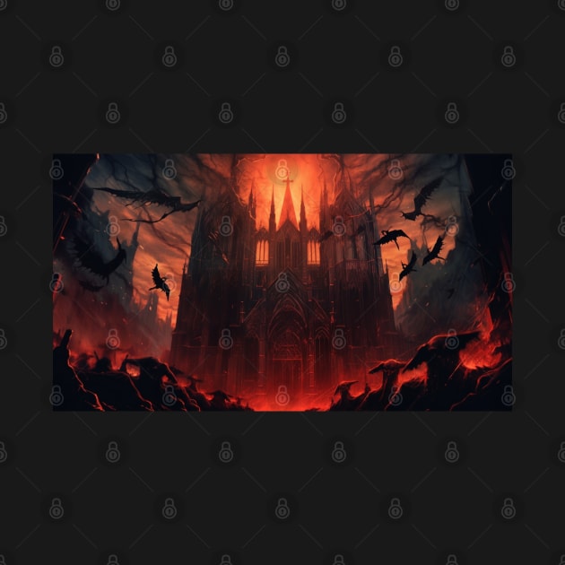 Diablo Tristram Cathedral by Nightarcade