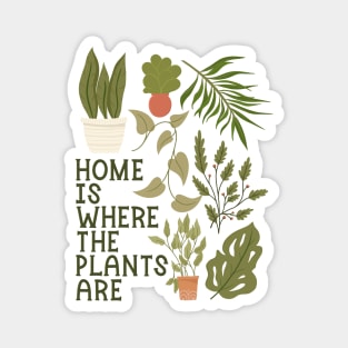 House Plant Lady Quote Magnet