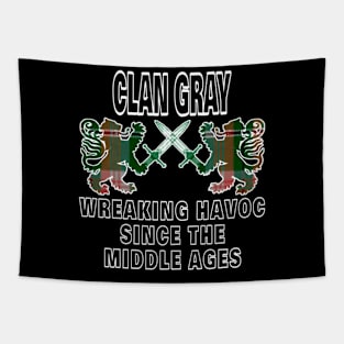 Gray Scottish Tan Scotland Family Clan Tapestry