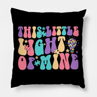 This little light of mine Autism Awareness Gift for Birthday, Mother's Day, Thanksgiving, Christmas Pillow