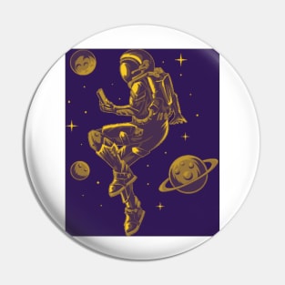 astronaut Pin