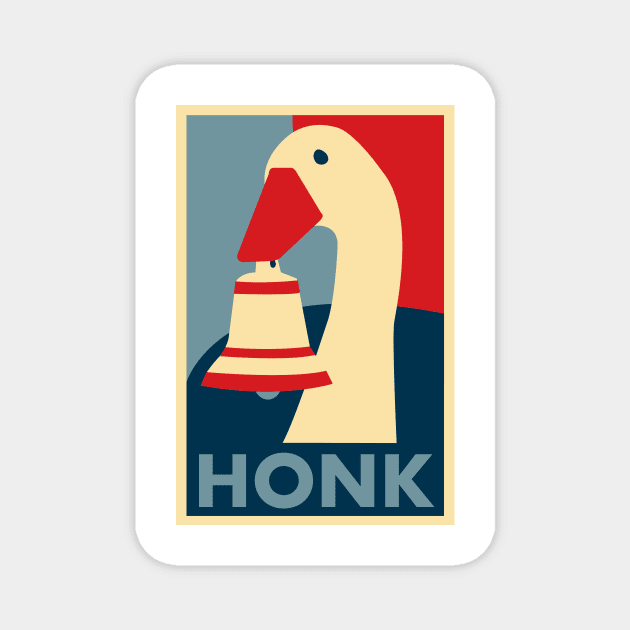 HONK Magnet by ProlificPen