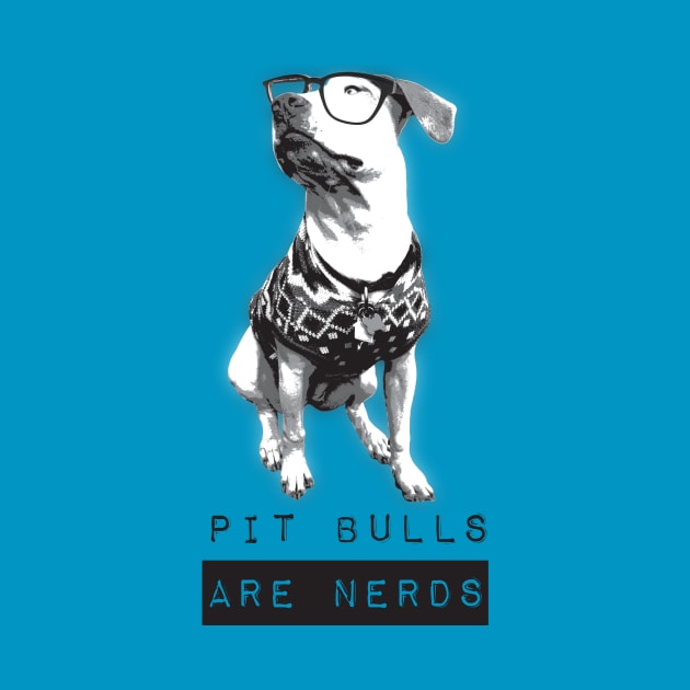 Pit Bulls are Nerds by brieasaurus