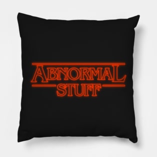 stranger things - abnormal stuff Pillow