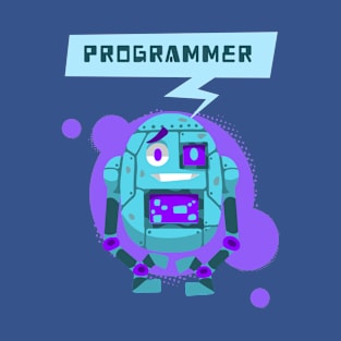 Programmer Robot T-Shirt