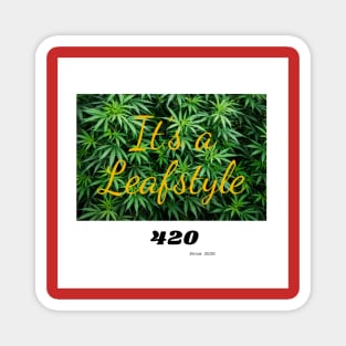 420 Leafstyle Magnet