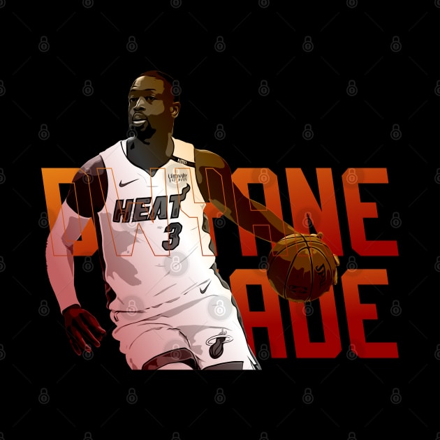 Dwyane Wade // Miami Heat by Aloenalone