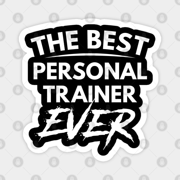 personal trainer gift for fitness yoga personal trainer Magnet by Pharmacy Tech Gifts