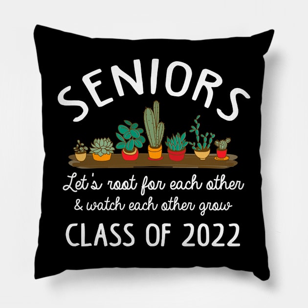 Seniors Class of 2022 Pillow by KsuAnn