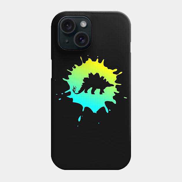 Men or Boys Stegosaurus Phone Case by JKFDesigns