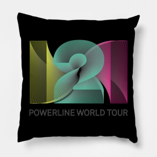 I2I Concert Tee Powerline World Tour Pillow