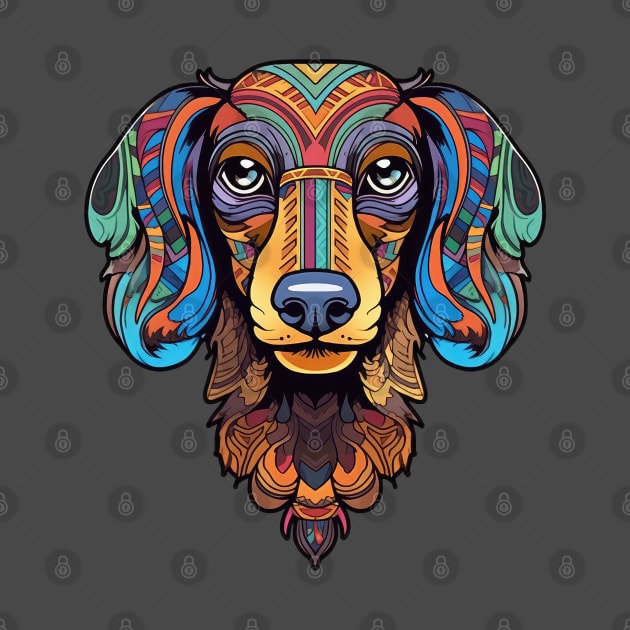 Dachshund by RosaliArt