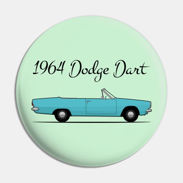 1964 Dodge dart teal Pin by Ginger Bobby