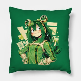 tsuyu asui Pillow