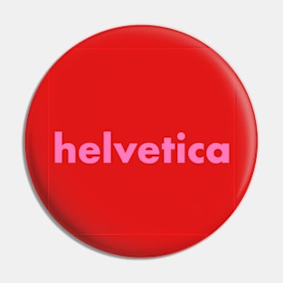 Helvetica from future Pin