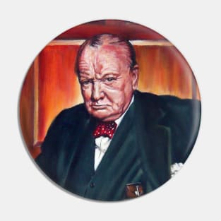 Sir Winston Churchill Pin