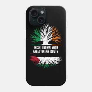 Irish Grown With Palestinian Roots Ireland Flag Phone Case