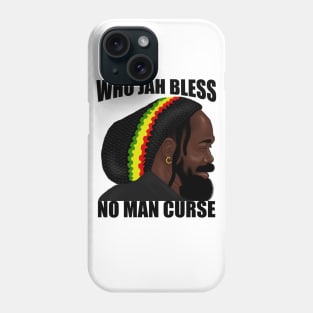 Who Jah Bless Rasta Reggae Rastafari Phone Case