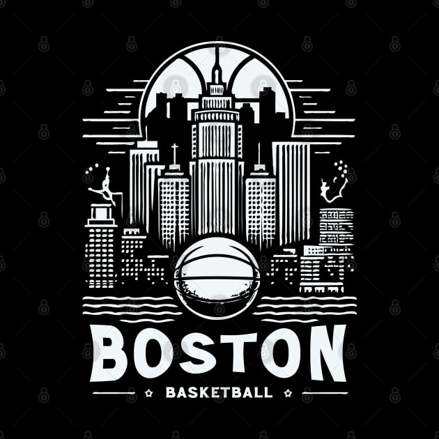 Boston Basketball Fan Art by Trendsdk