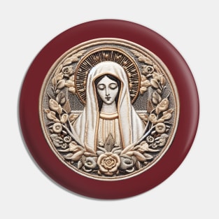 Virgin Mary Pin