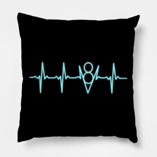 V8 Heartbeat Pillow