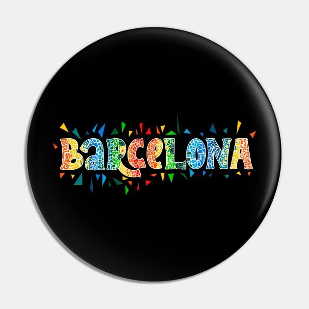 Barcelona Pin by TambuStore