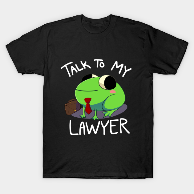 Discover Barnaby Hopps: Attorney at Law - Cute Frog - T-Shirt