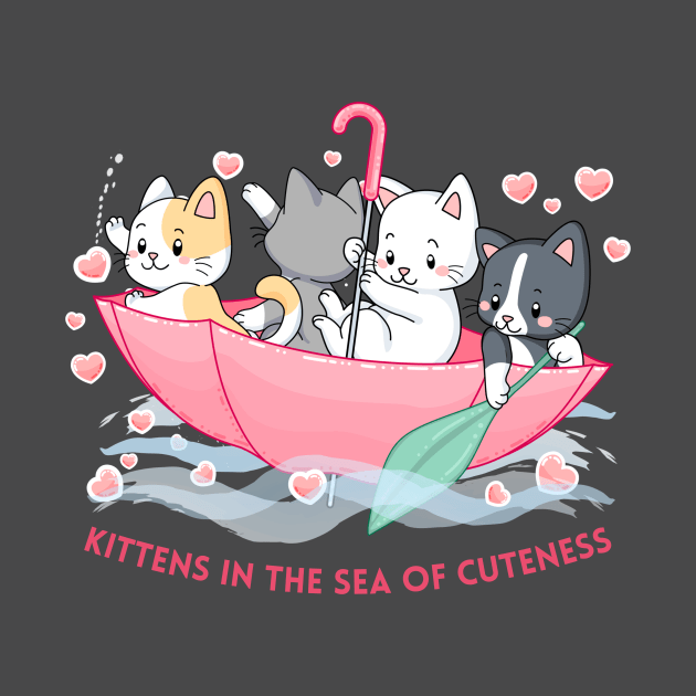 Kittens In The Sea Of Cuteness by Creativity Haven