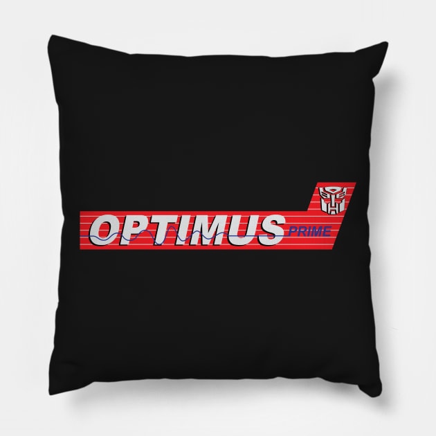 Transformers Optimus Prime G2 Pillow by Rodimus13