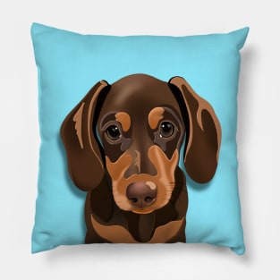 Dachshund Puppy Pillow