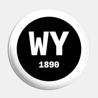 Wyoming | WY 1890 Pin