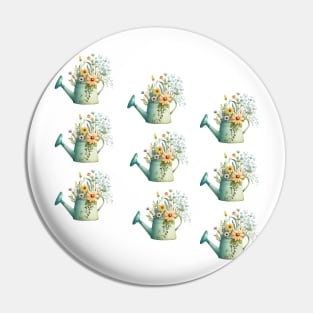 Water the Garden t-shirt Pin