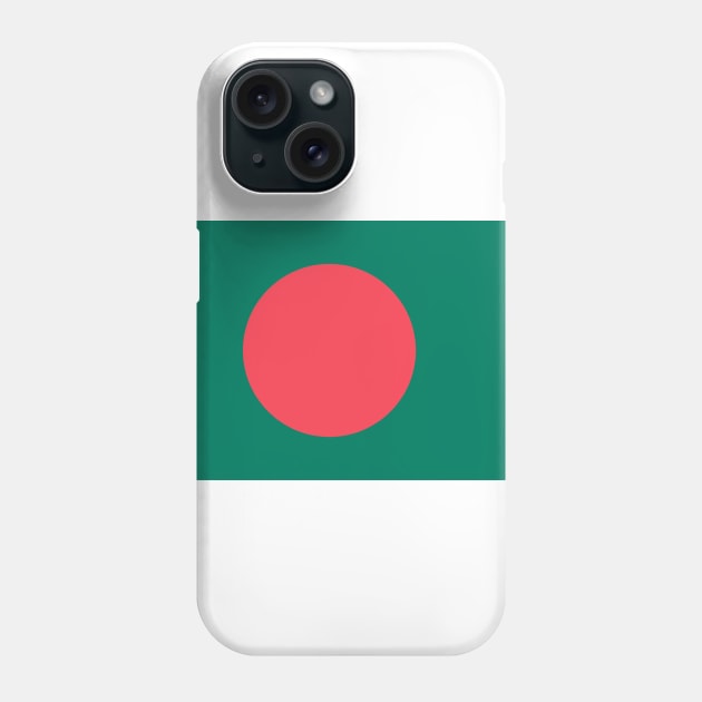 Flag of Bangladesh Phone Case by Wickedcartoons