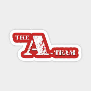 The A-Team Logo Distressed Magnet