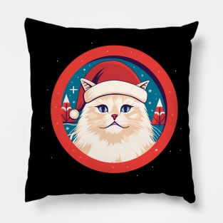 Manx Cat  Xmas, Love Cats Pillow